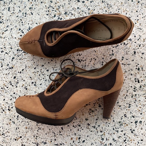 Leather Bootie Heels - Picture 2 of 4